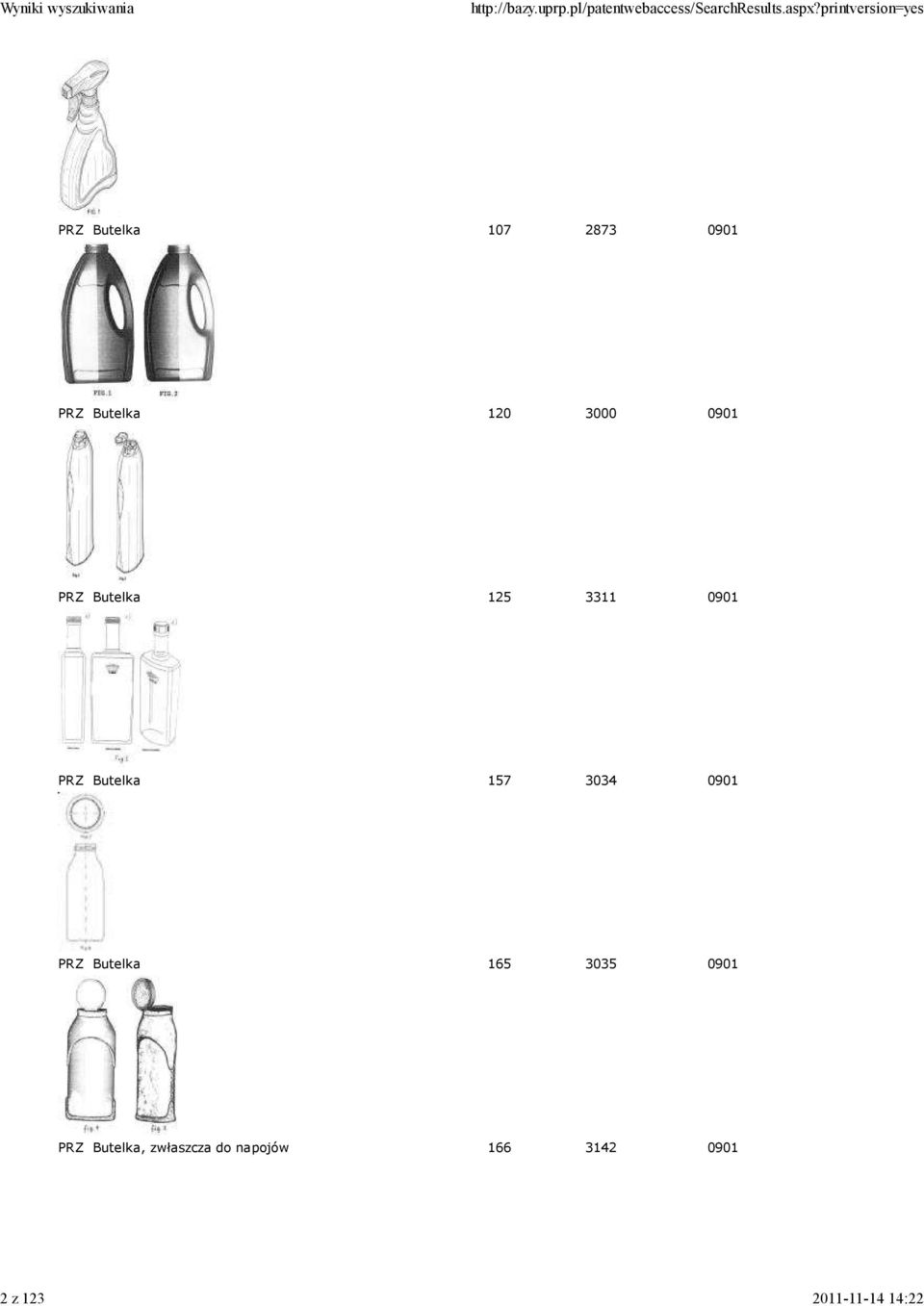 0901 PRZ Butelka 157 3034 0901 PRZ Butelka 165