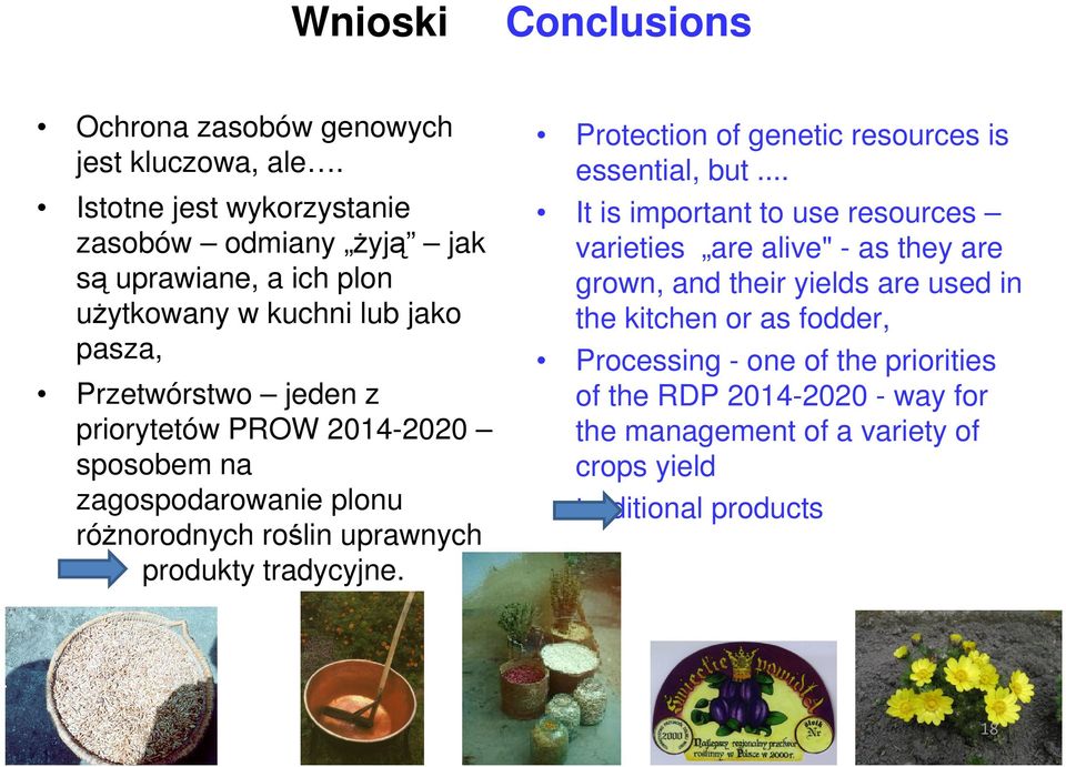2014-2020 sposobem na zagospodarowanie plonu różnorodnych roślin uprawnych produkty tradycyjne. Protection of genetic resources is essential, but.