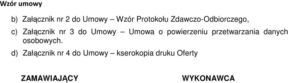 o powierzeniu przetwarzania danych osobowych.