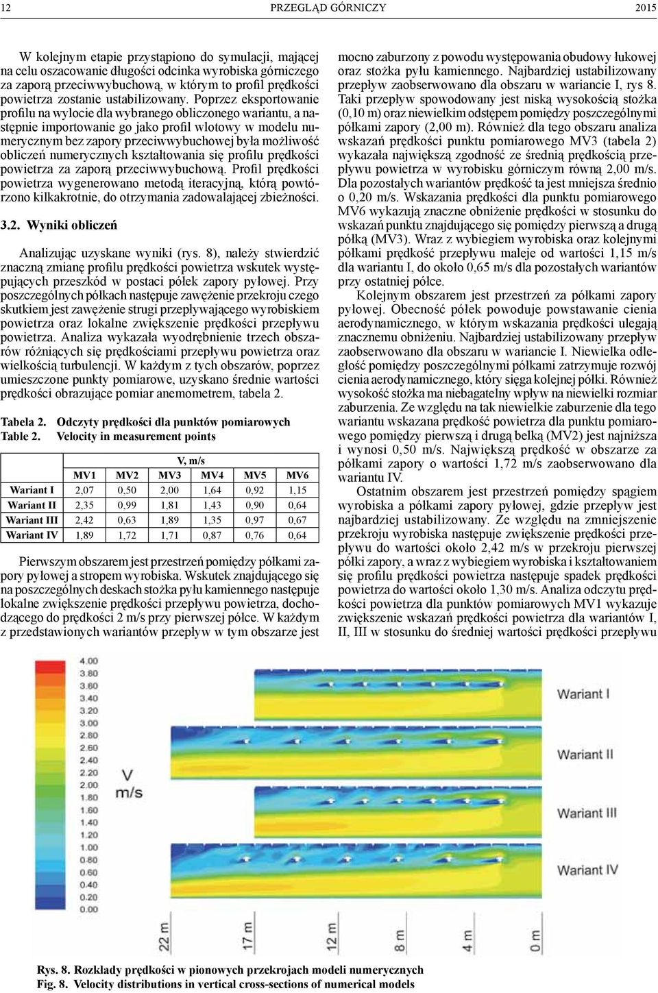 Poprzez eksportowanie profilu na wylocie dla wybranego obliczonego wariantu, a następnie importowanie go jako profil wlotowy w modelu numerycznym bez zapory przeciwwybuchowej była możliwość obliczeń