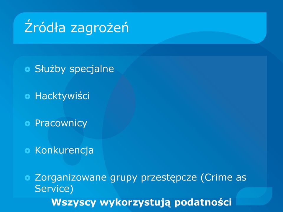 Zorganizowane grupy przestępcze