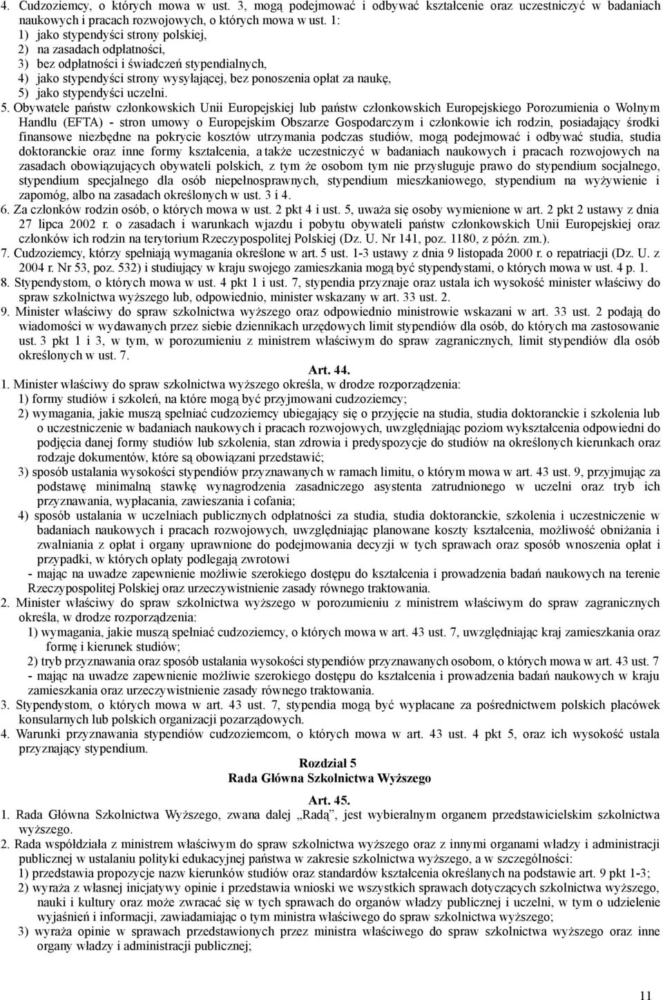 stypendyści uczelni. 5.