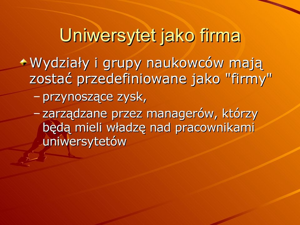 "firmy" przynoszące zysk, zarządzane przez