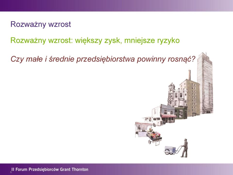 mniejsze ryzyko Czy małe i