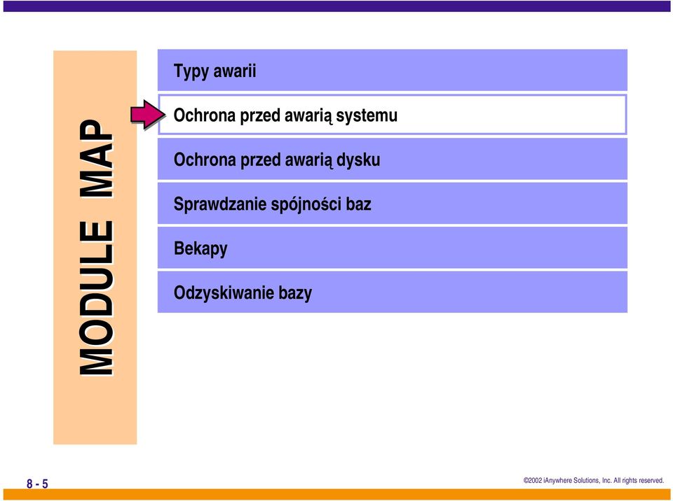 przed awarią dysku Sprawdzanie
