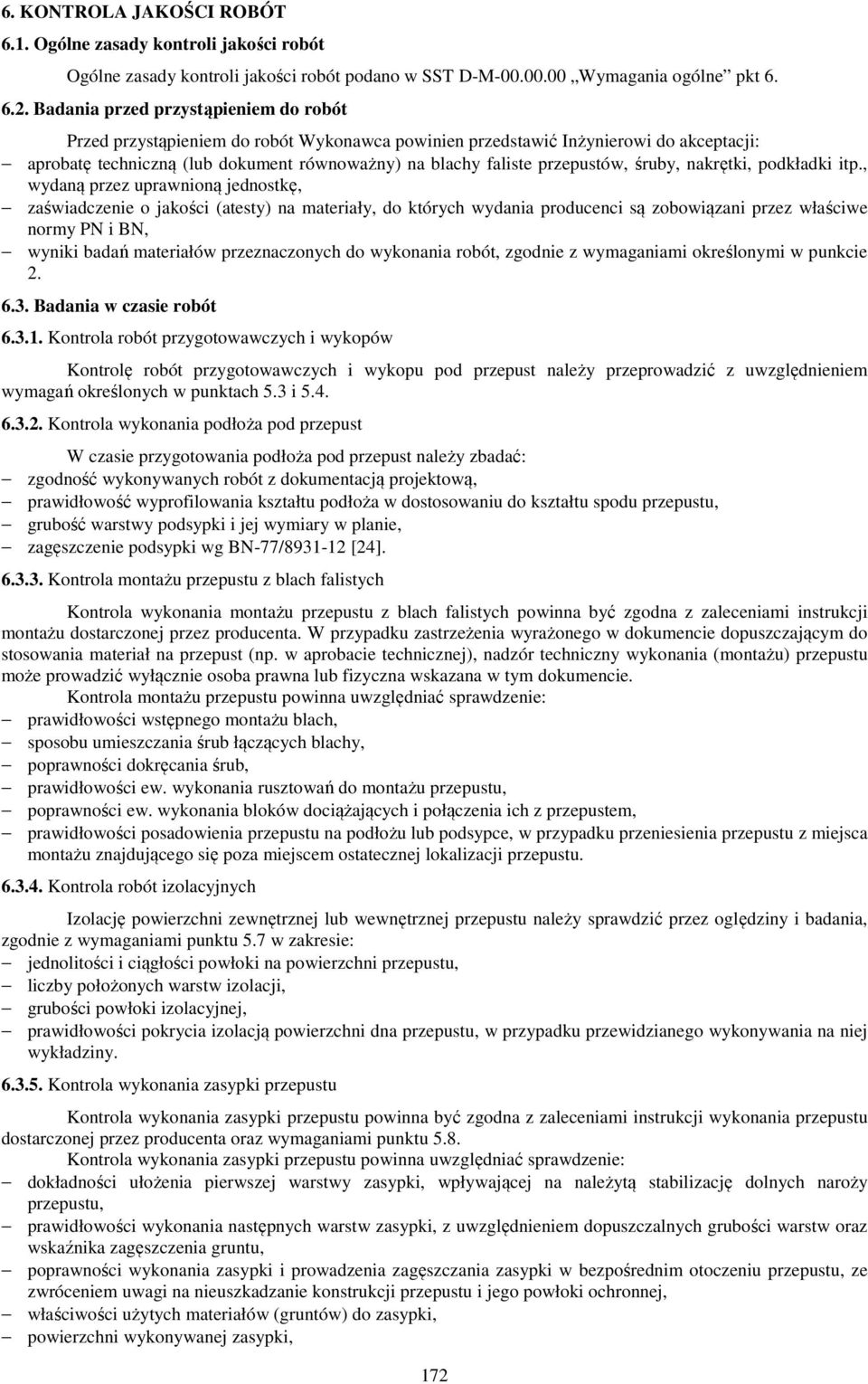 przepustów, śruby, nakrętki, podkładki itp.