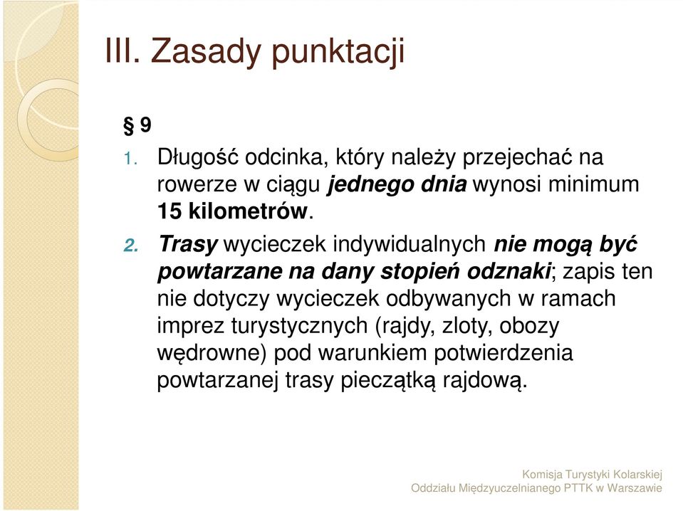 kilometrów. 2.