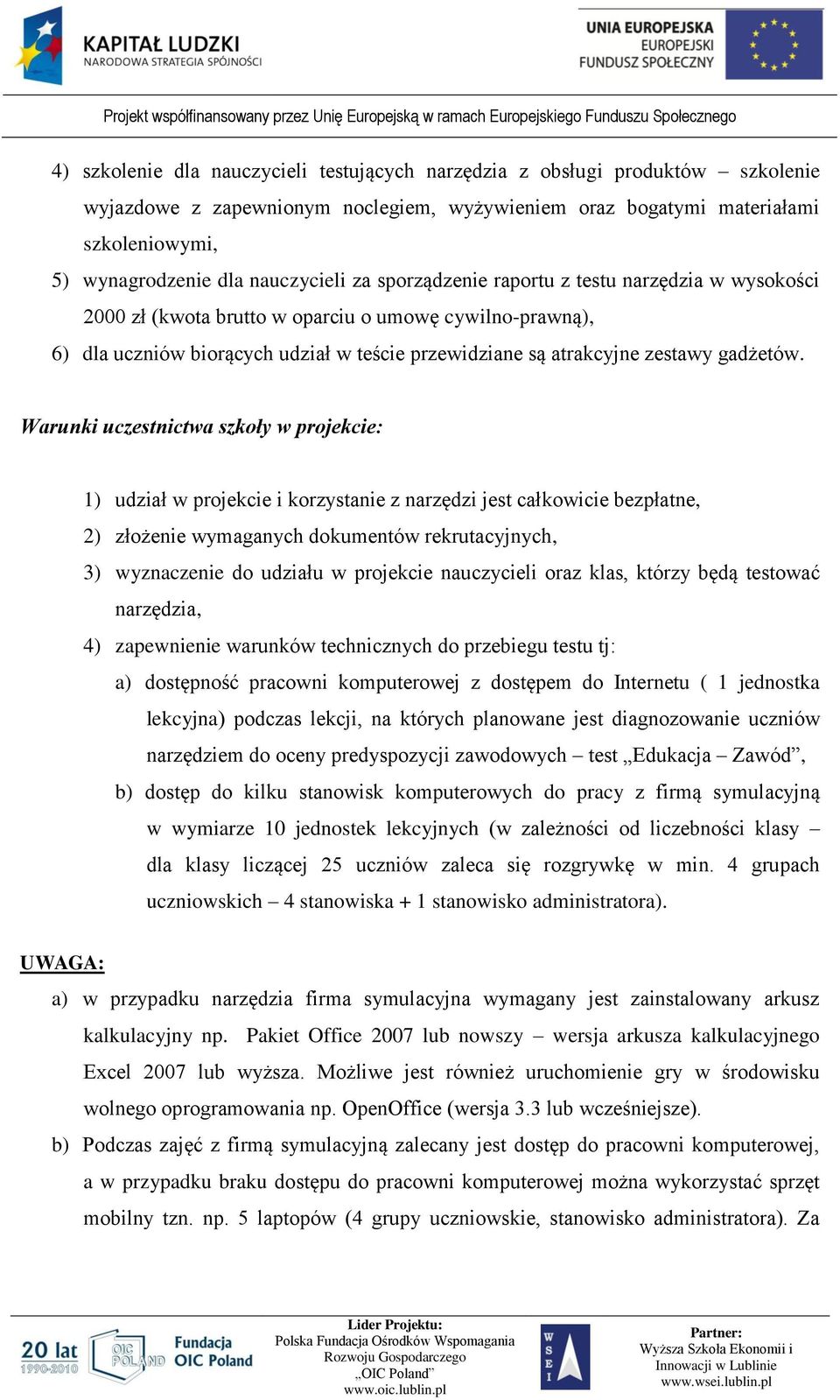 gadżetów.