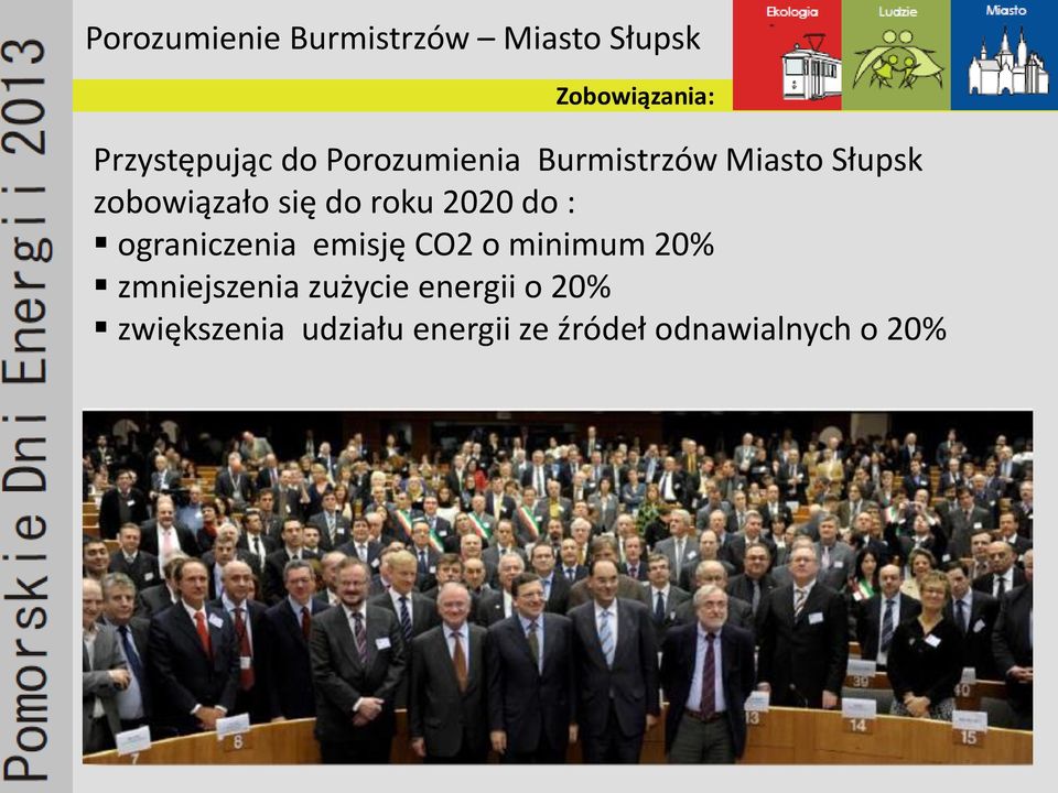 ograniczenia emisję CO2 o minimum 20% zmniejszenia