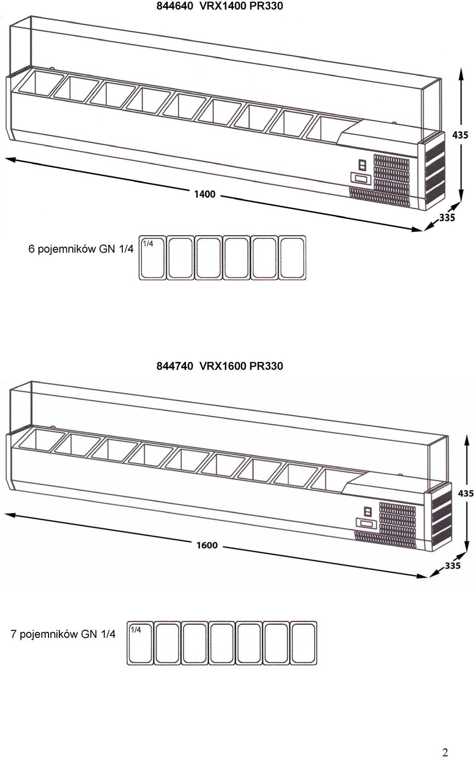 844740 VRX1600 PR330