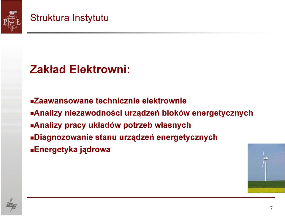 bloków energetycznych Analizy pracy układów potrzeb