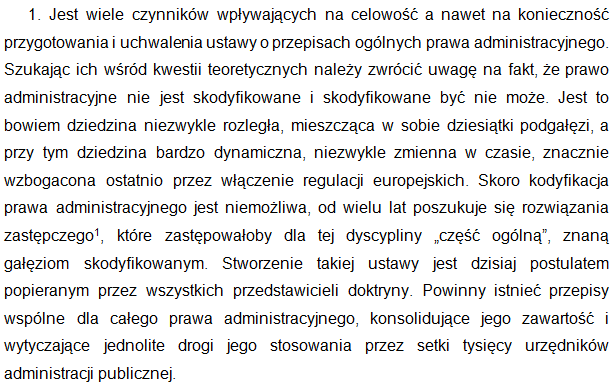 Brakujący element część ogólna prawa administracyjnego Jan Zimmermann,
