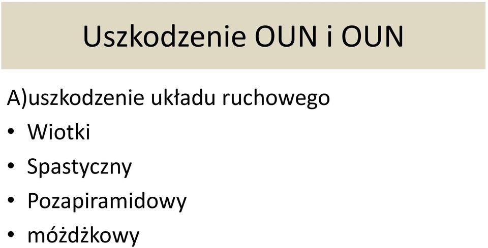 ruchowego Wiotki