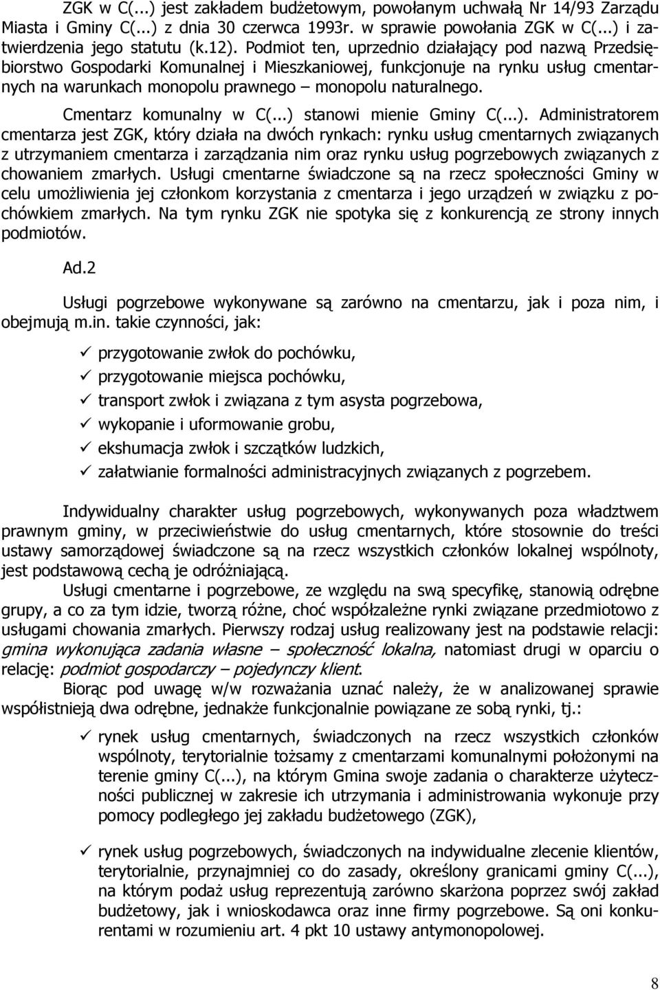 Cmentarz komunalny w C(...) 