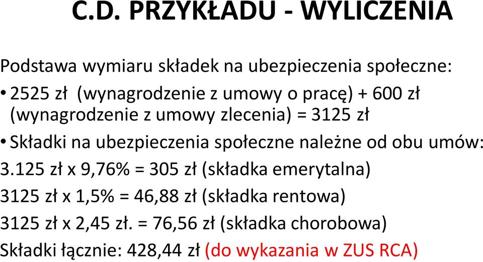 należne od obu umów: 3.