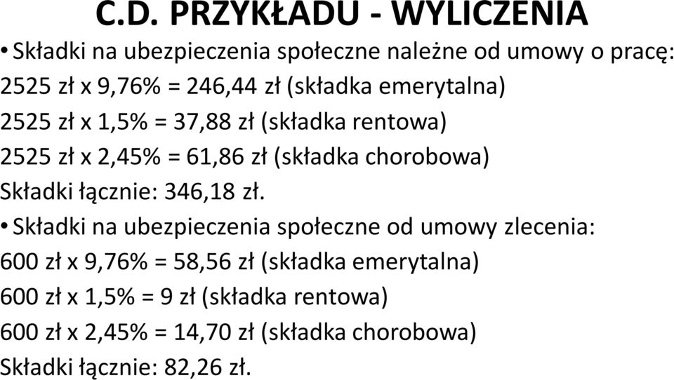 Składki łącznie: 346,18 zł.