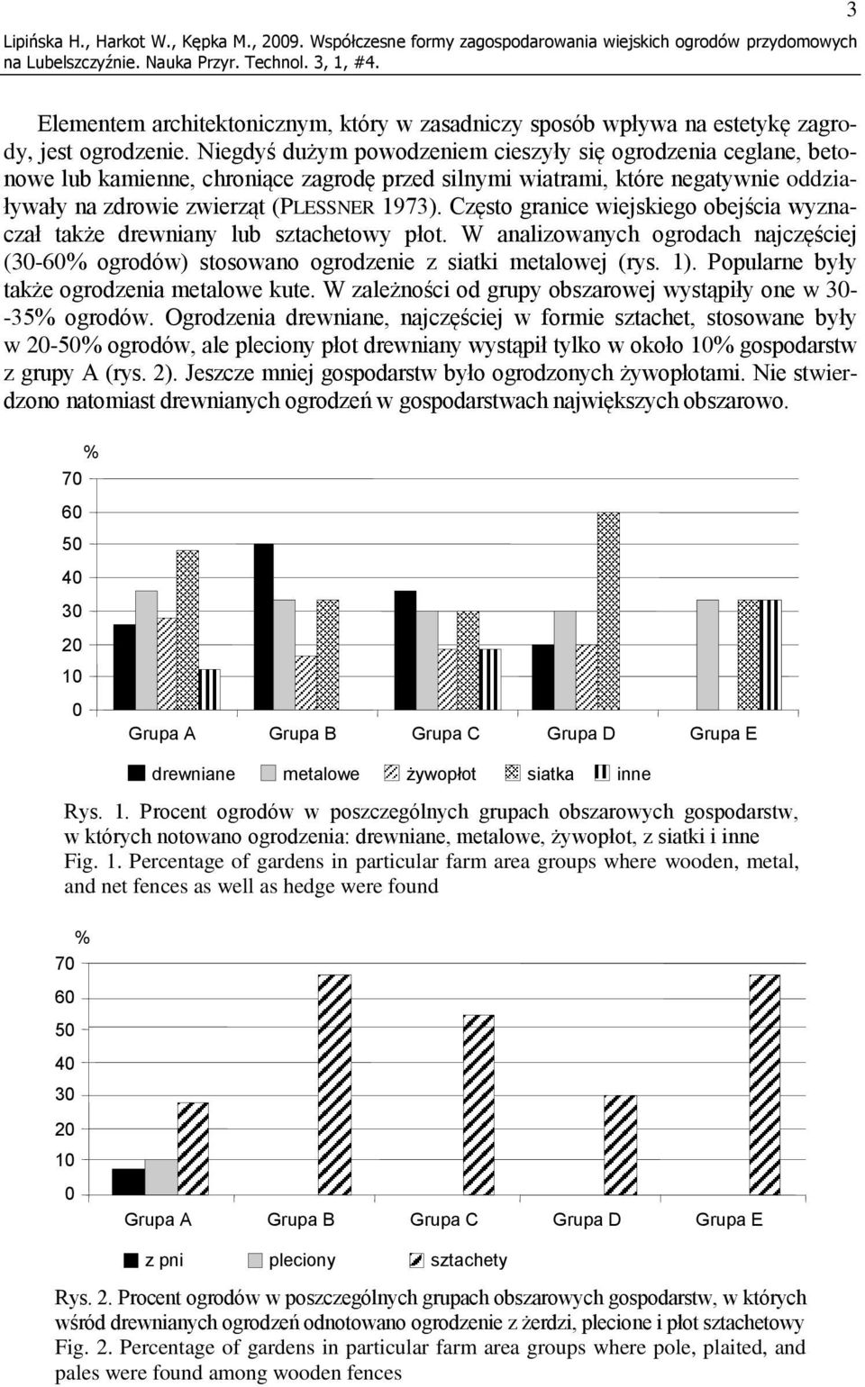 Niegdyś dużym powodzeniem cieszyły się ogrodzenia ceglane, betonowe lub kamienne, chroniące zagrodę przed silnymi wiatrami, które negatywnie oddziaływały na zdrowie zwierząt (PLESSNER 1973).