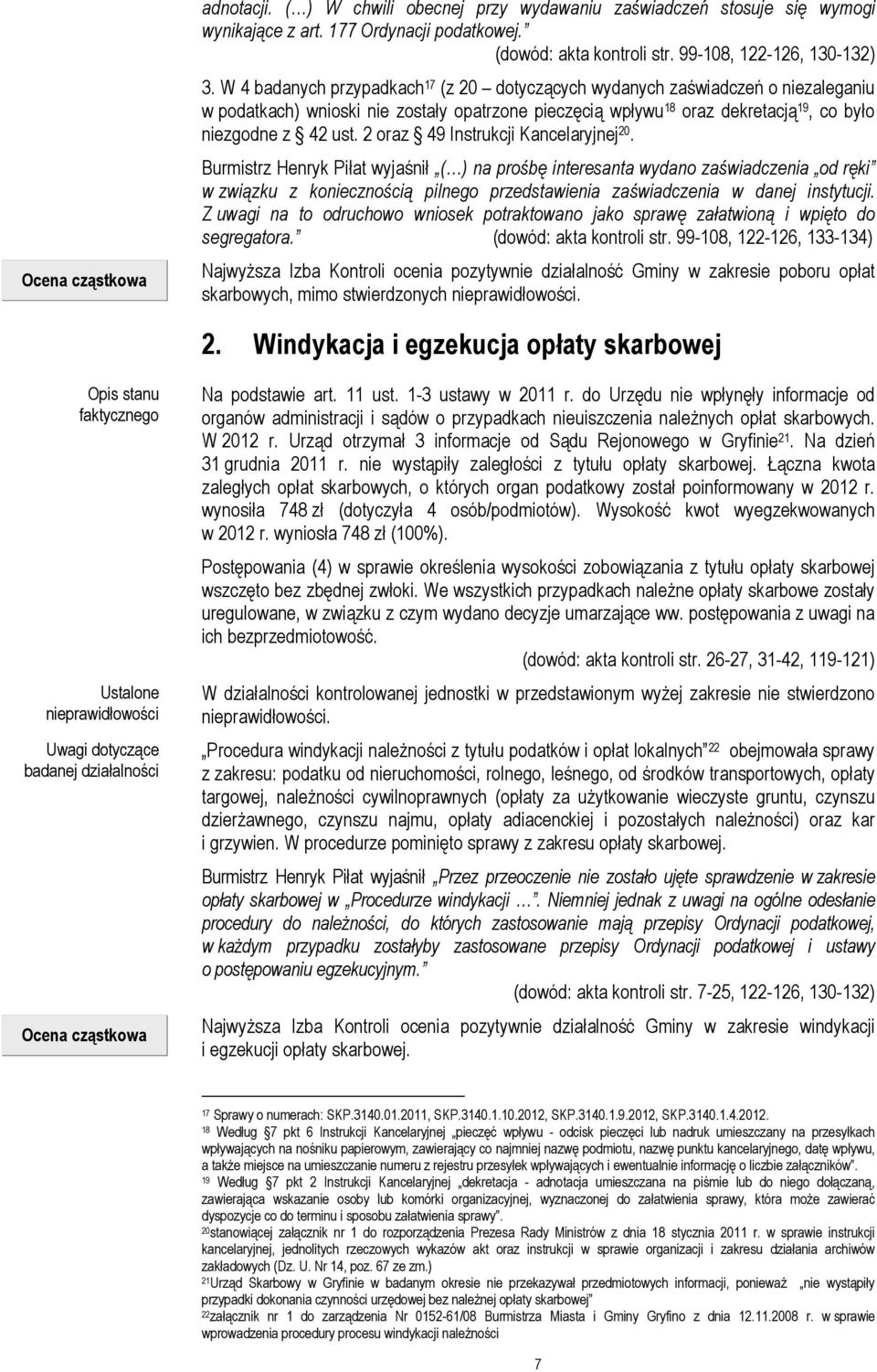 2 oraz 49 Instrukcji Kancelaryjnej 20.
