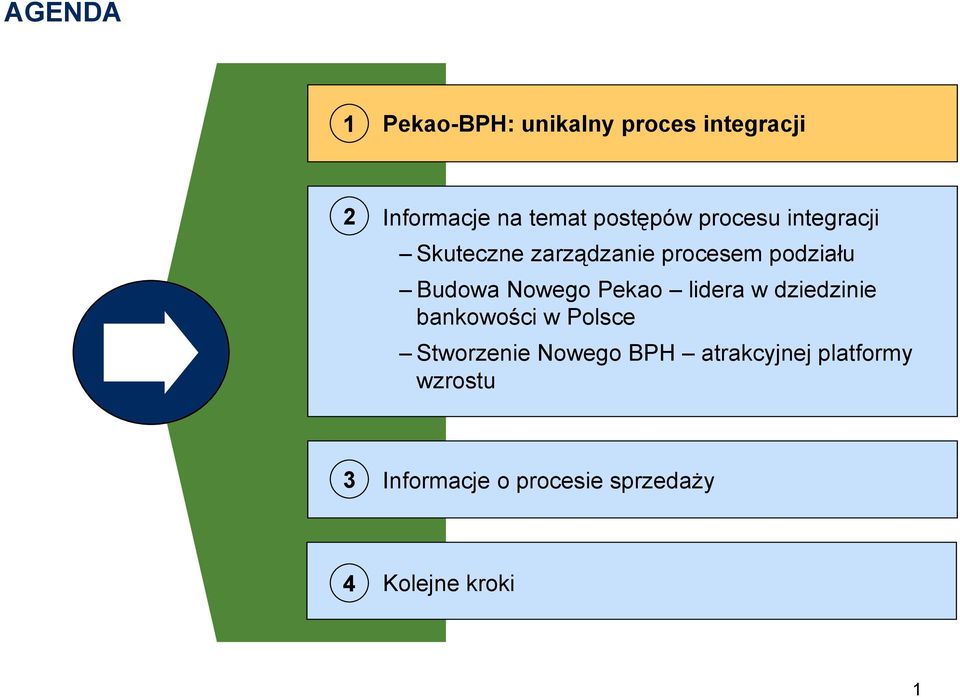 Nowego Pekao lidera w dziedzinie bankowości w Polsce Stworzenie Nowego BPH