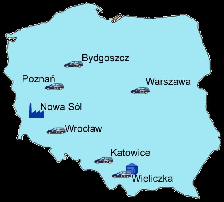 w Polsce 4 Firma Na polskim rynku od 1992