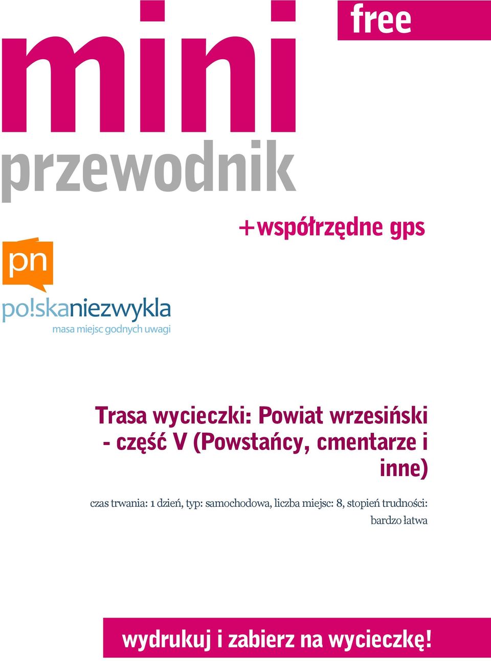 czas trwania: 1 dzień, typ: samochodowa,