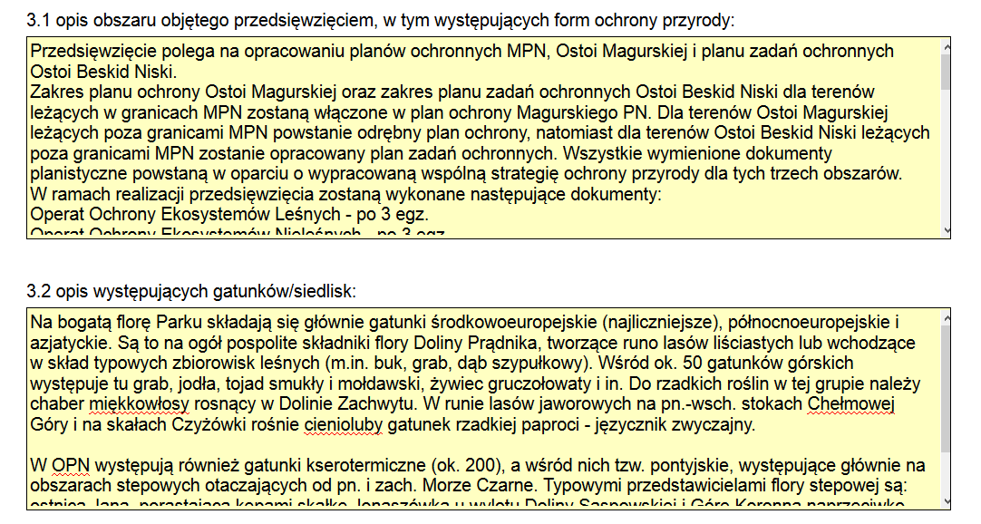 Szczegółowy opis przedsięwzięcia W tym punkcie należy osób opisać, na czym będzie polegała realizacja przedsięwzięcia. 3.1.