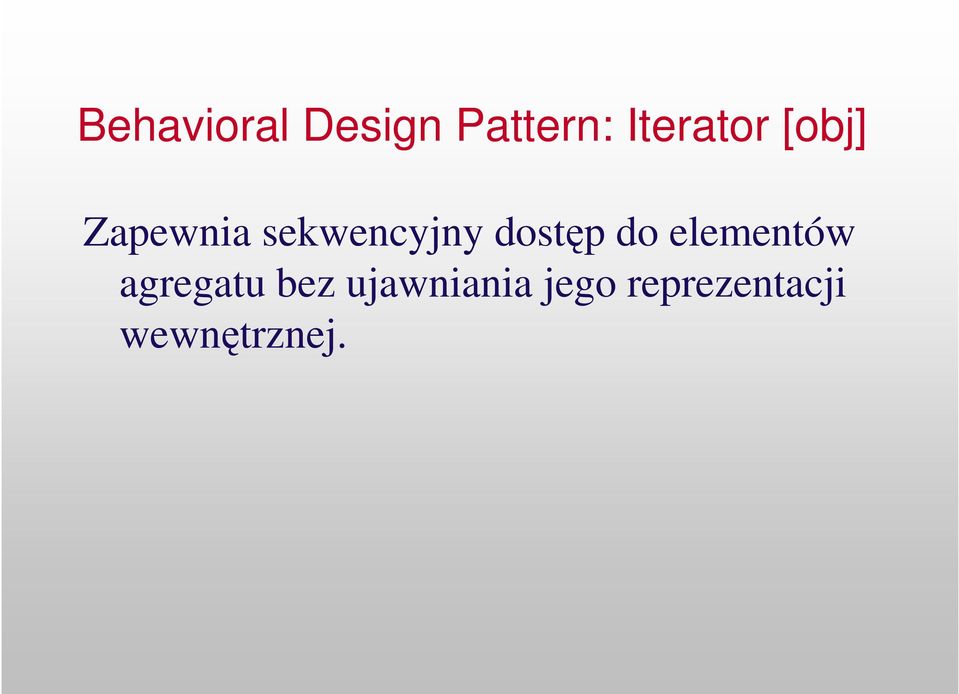 sekwencyjny dostp do elementów