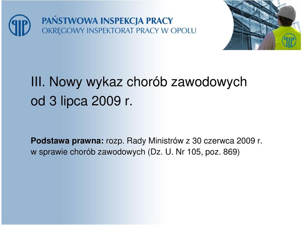 Rady Ministrów z 30 czerwca 2009 r.