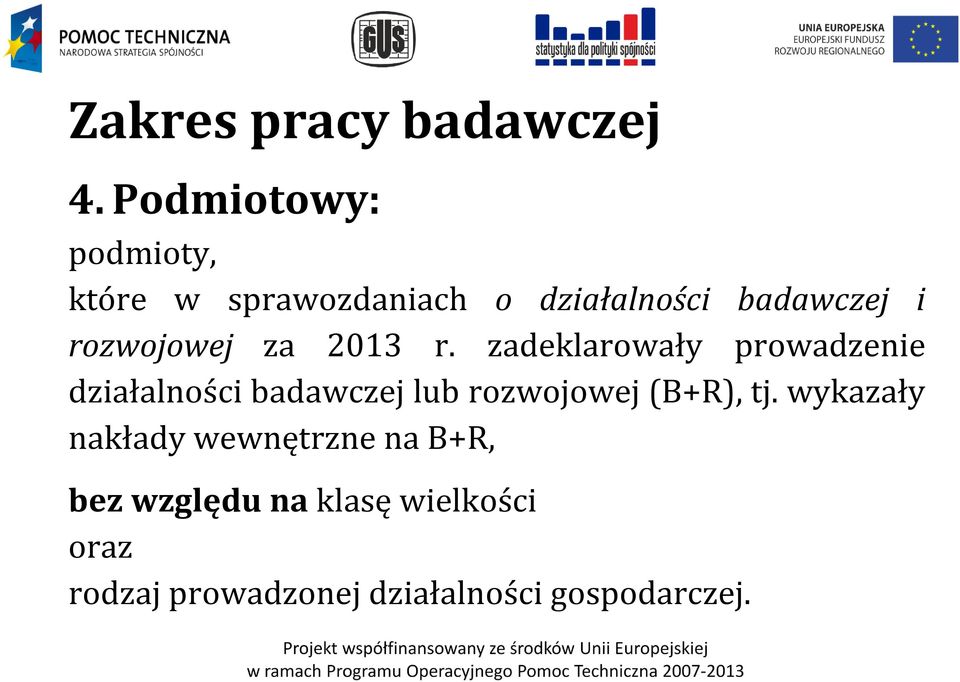 rozwojowej za 2013 r.