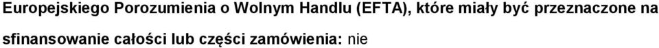 przeznaczne na sfinanswanie