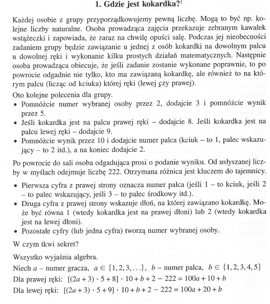 KARTA 2 Sztuczki z liczbami Twoje