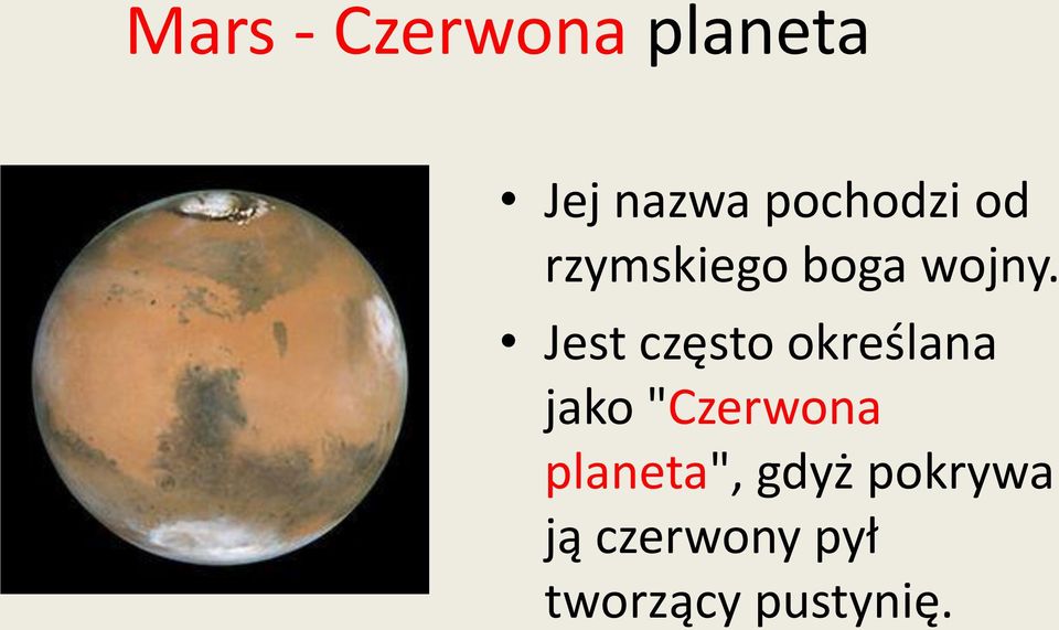 Jest często określana jako "Czerwona