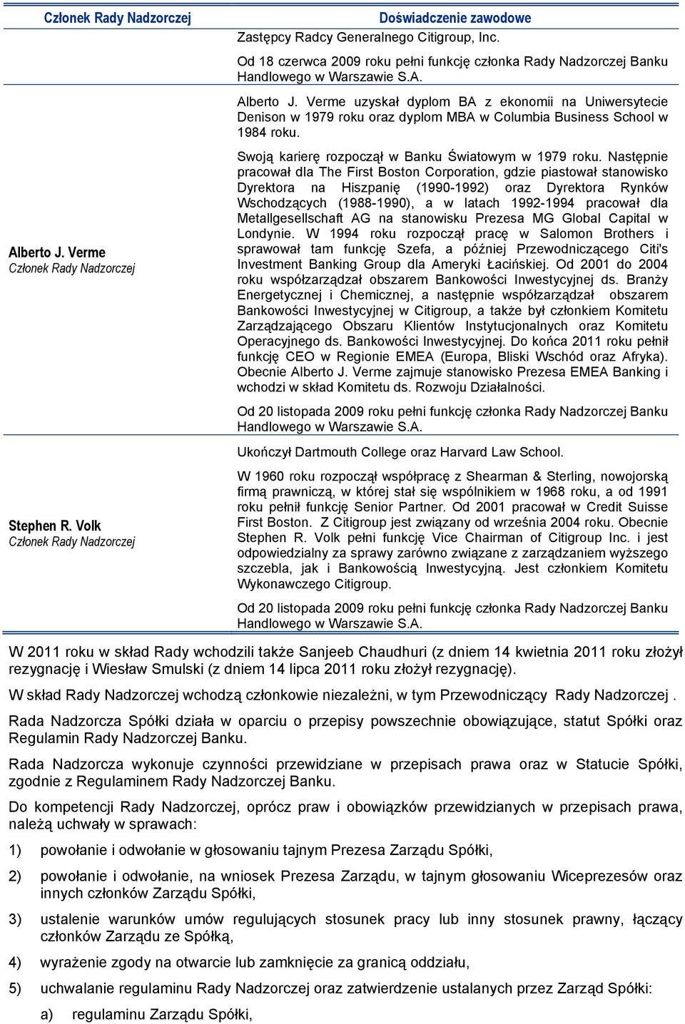 Verme uzyskał dyplom BA z ekonomii na Uniwersytecie Denison w 1979 roku oraz dyplom MBA w Columbia Business School w 1984 roku. Swoją karierę rozpoczął w Banku Światowym w 1979 roku.