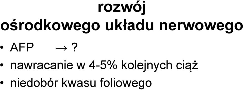 nawracanie w 4-5%