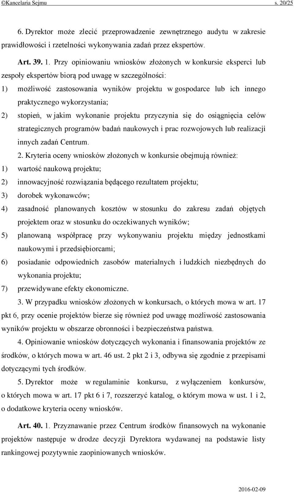 wykorzystania; 2)