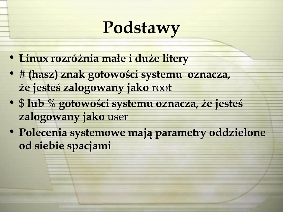 lub % gotowości systemu oznacza, że jesteś zalogowany jako