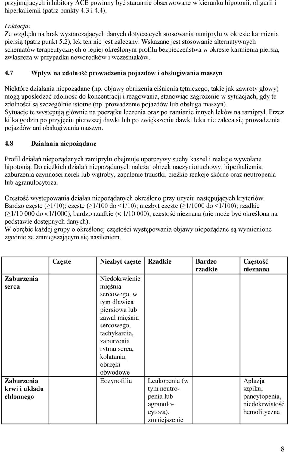 Wskazane jest stosowanie alternatywnych schematów terapeutycznych o lepiej określonym profilu bezpieczeństwa w okresie karmienia piersią, zwłaszcza w przypadku noworodków i wcześniaków. 4.