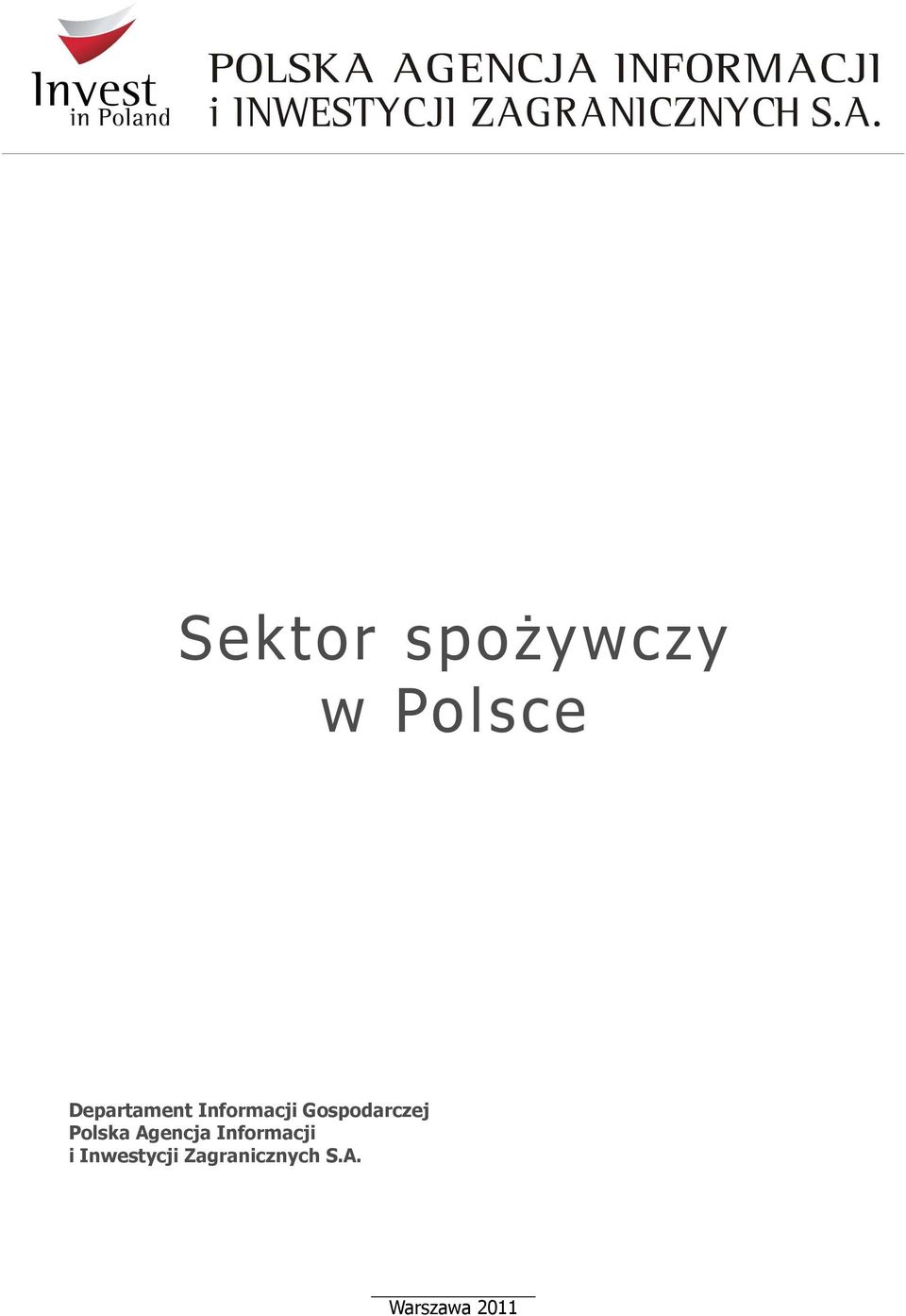 Gospodarczej Polska Agencja