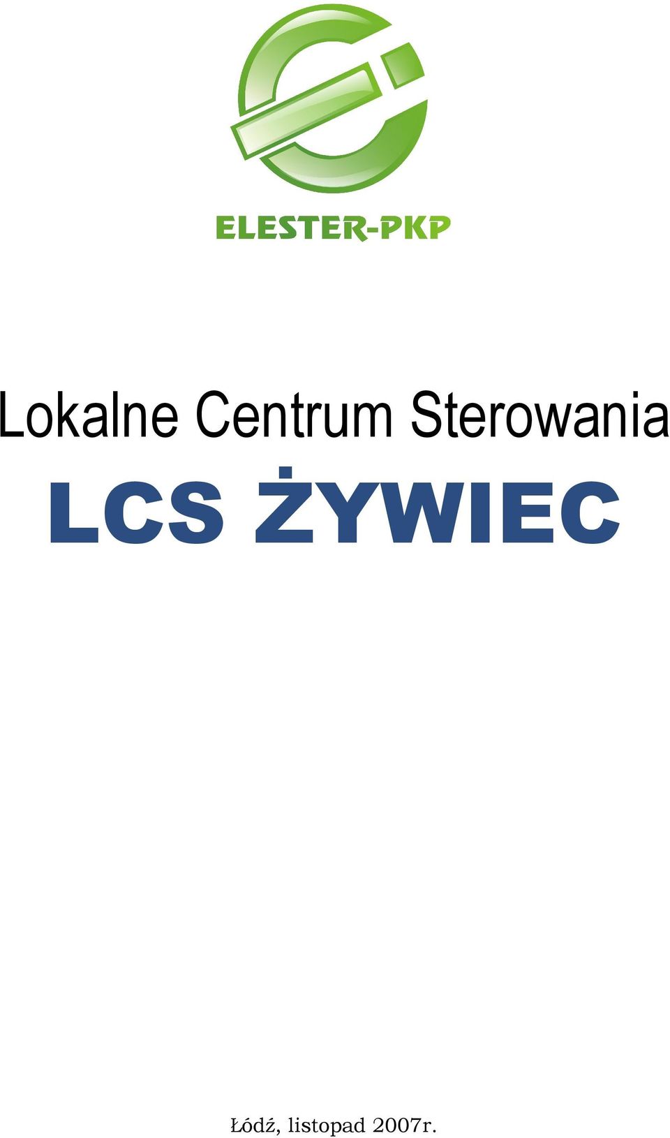 Sterowania LCS