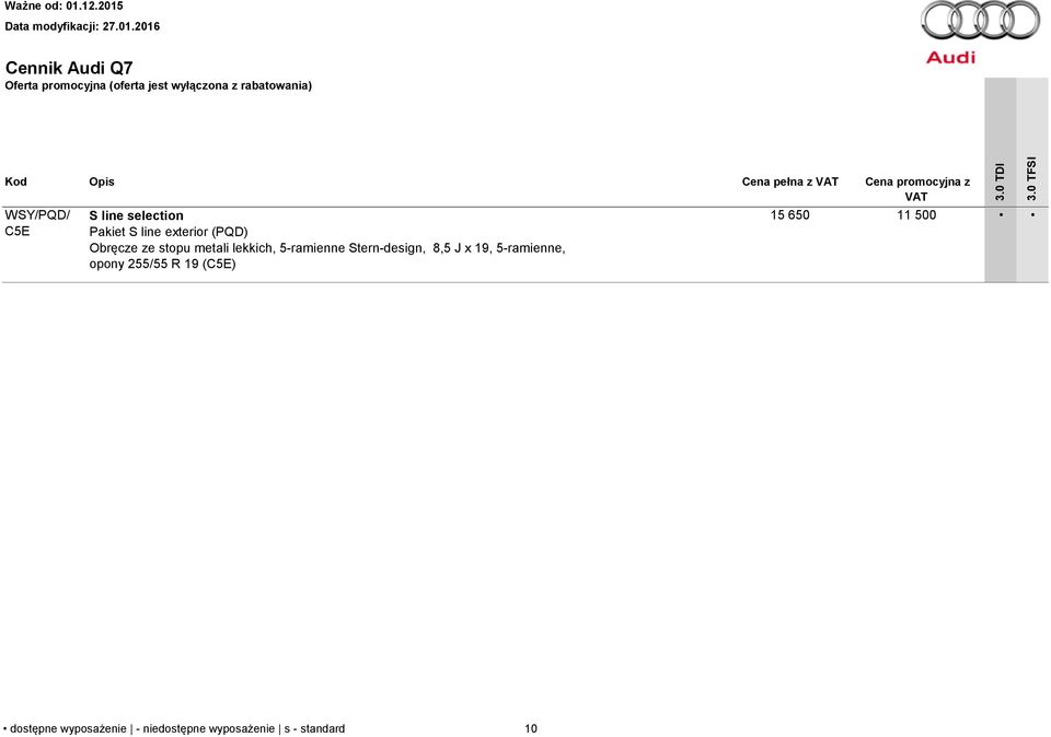 stopu metali lekkich, 5-ramienne Stern-design, 8,5 J x 19, 5-ramienne, opony 255/55 R