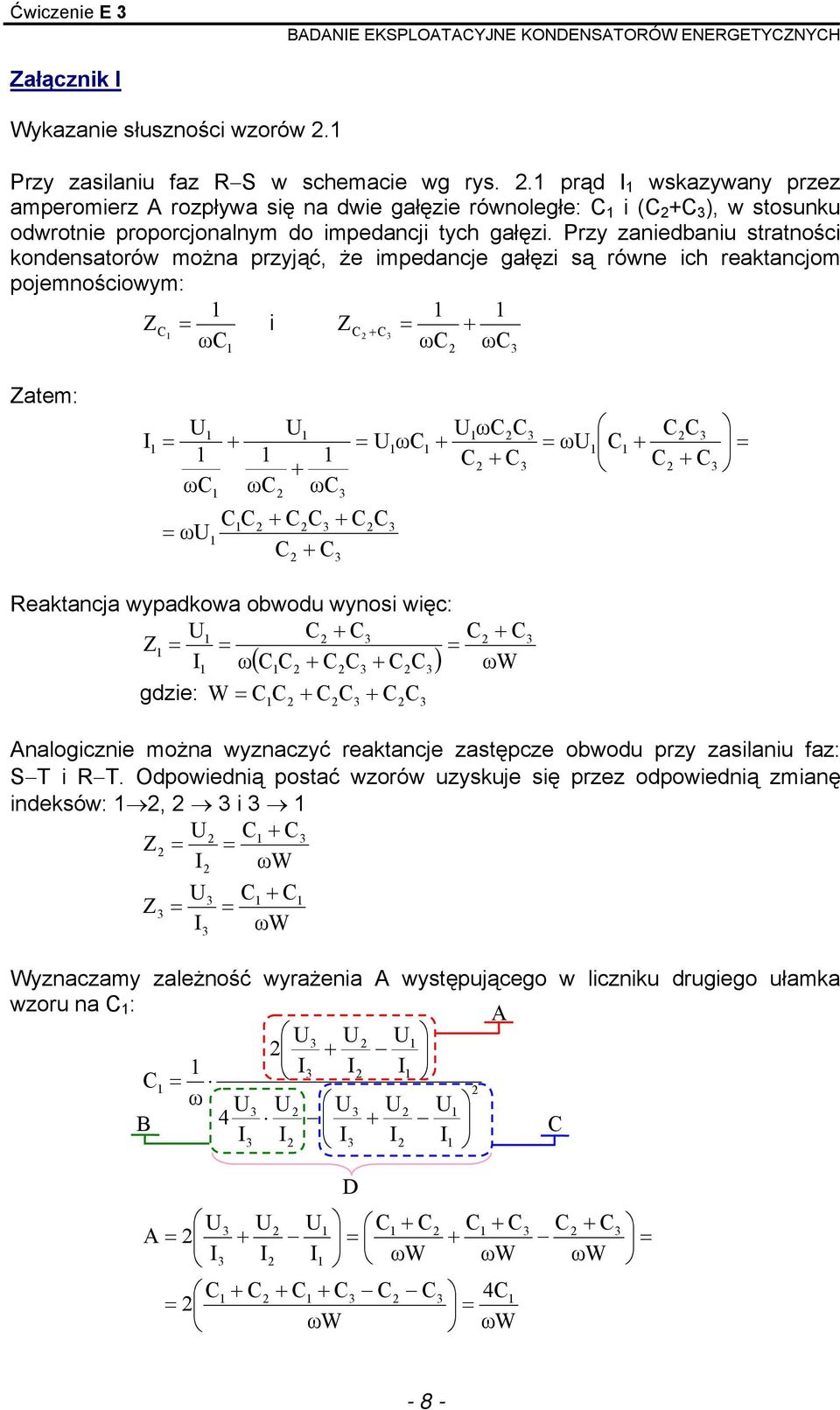 BADANIE EKSPLOATACYJNE KONDENSATORÓW ENERGETYCZNYCH - PDF Free Download