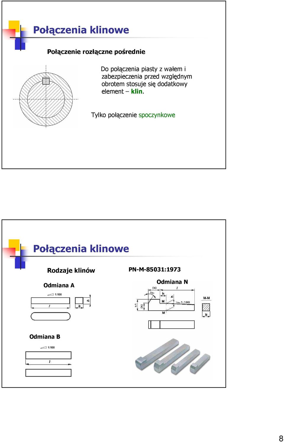 oatkowy element klin.