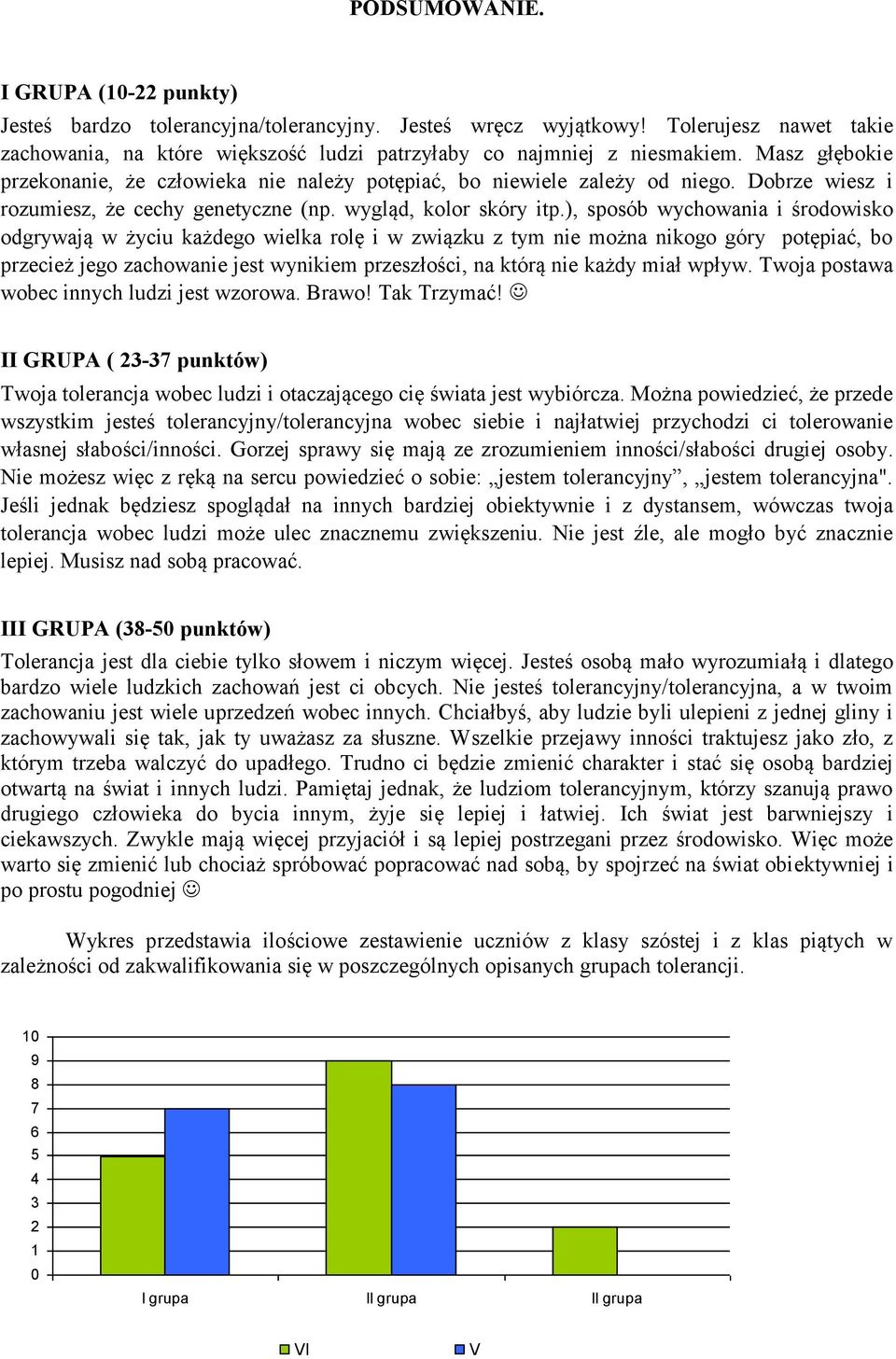 ), sposób wychowania i środowisko odgrywają w życiu każdego wielka rolę i w związku z tym nie można nikogo góry potępiać, bo przecież jego zachowanie jest wynikiem przeszłości, na którą nie każdy