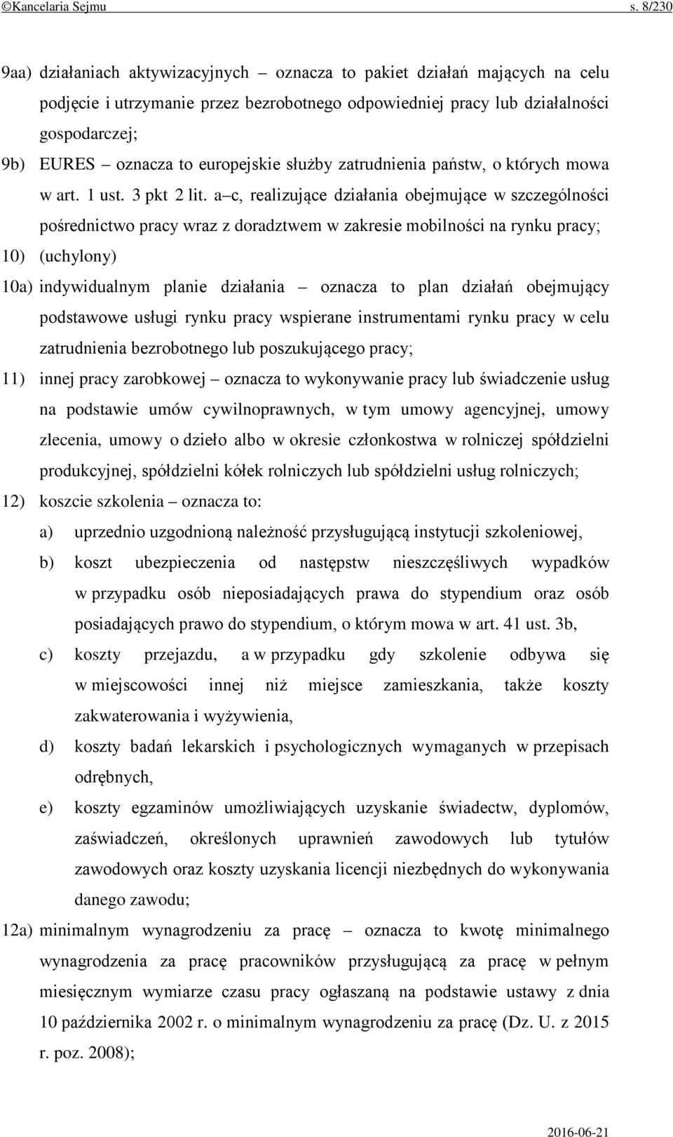 europejskie służby zatrudnienia państw, o których mowa w art. 1 ust. 3 pkt 2 lit.