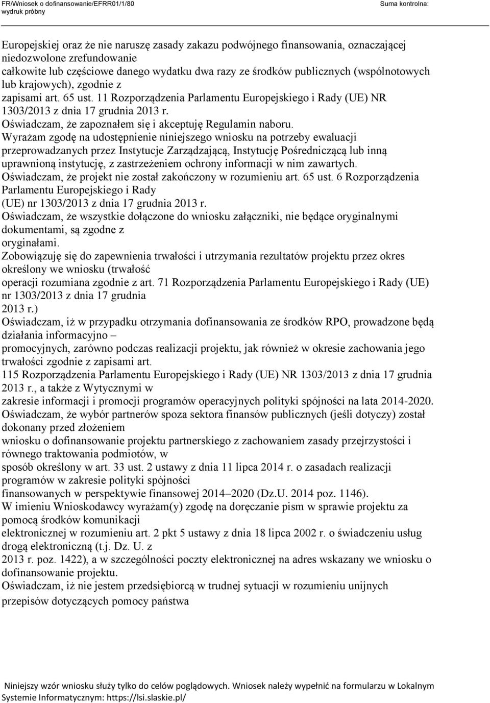 Oświadczam, że zapoznałem się i akceptuję Regulamin naboru.