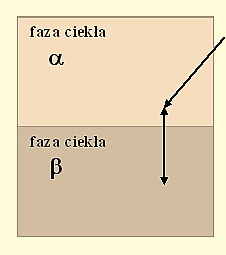 PRAWO PODZIAŁU NERNSTA Opisuje rozdział substancji między dwie nie mieszające się ze sobą fazy ciekłe.