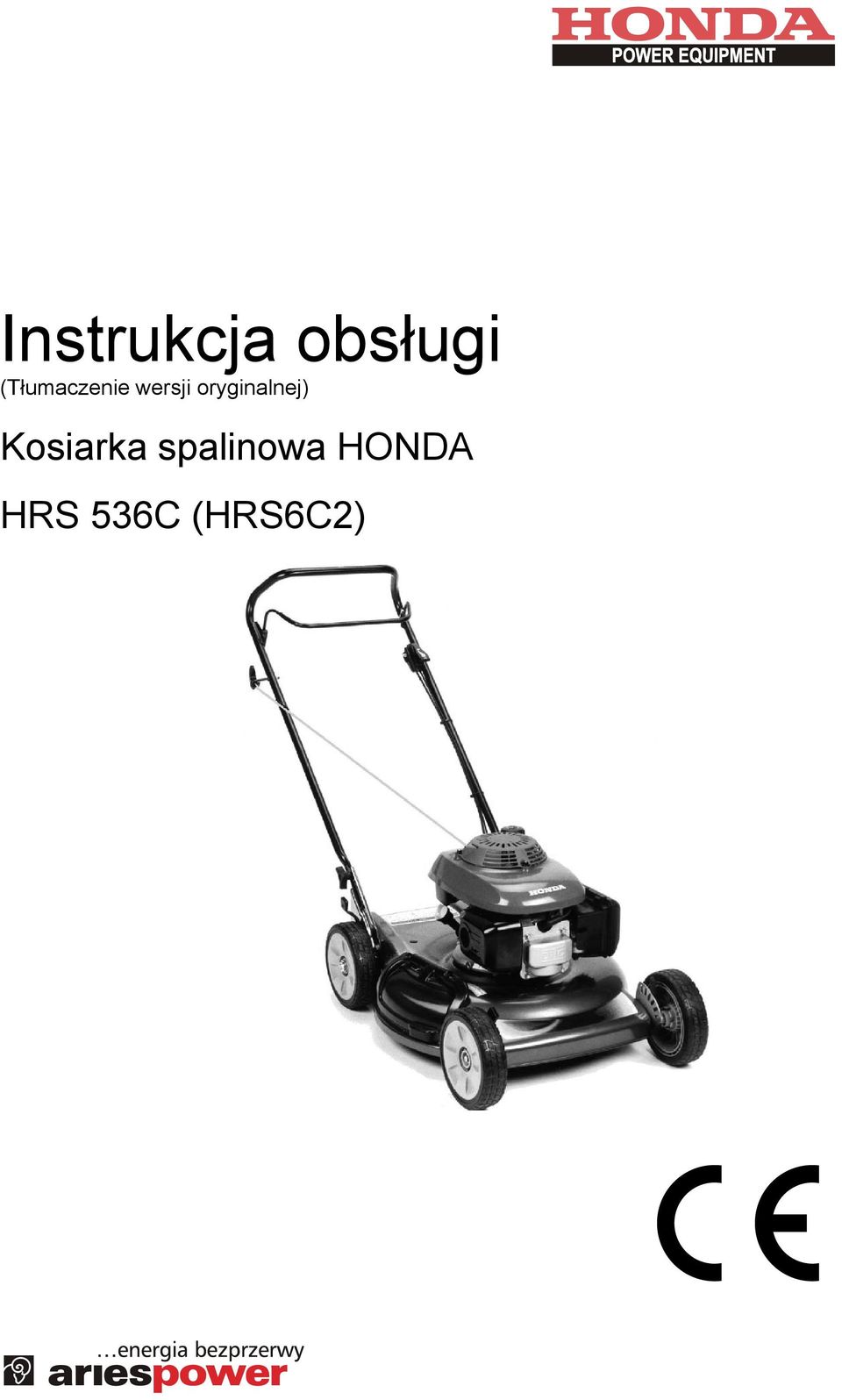 oryginalnej) Kosiarka