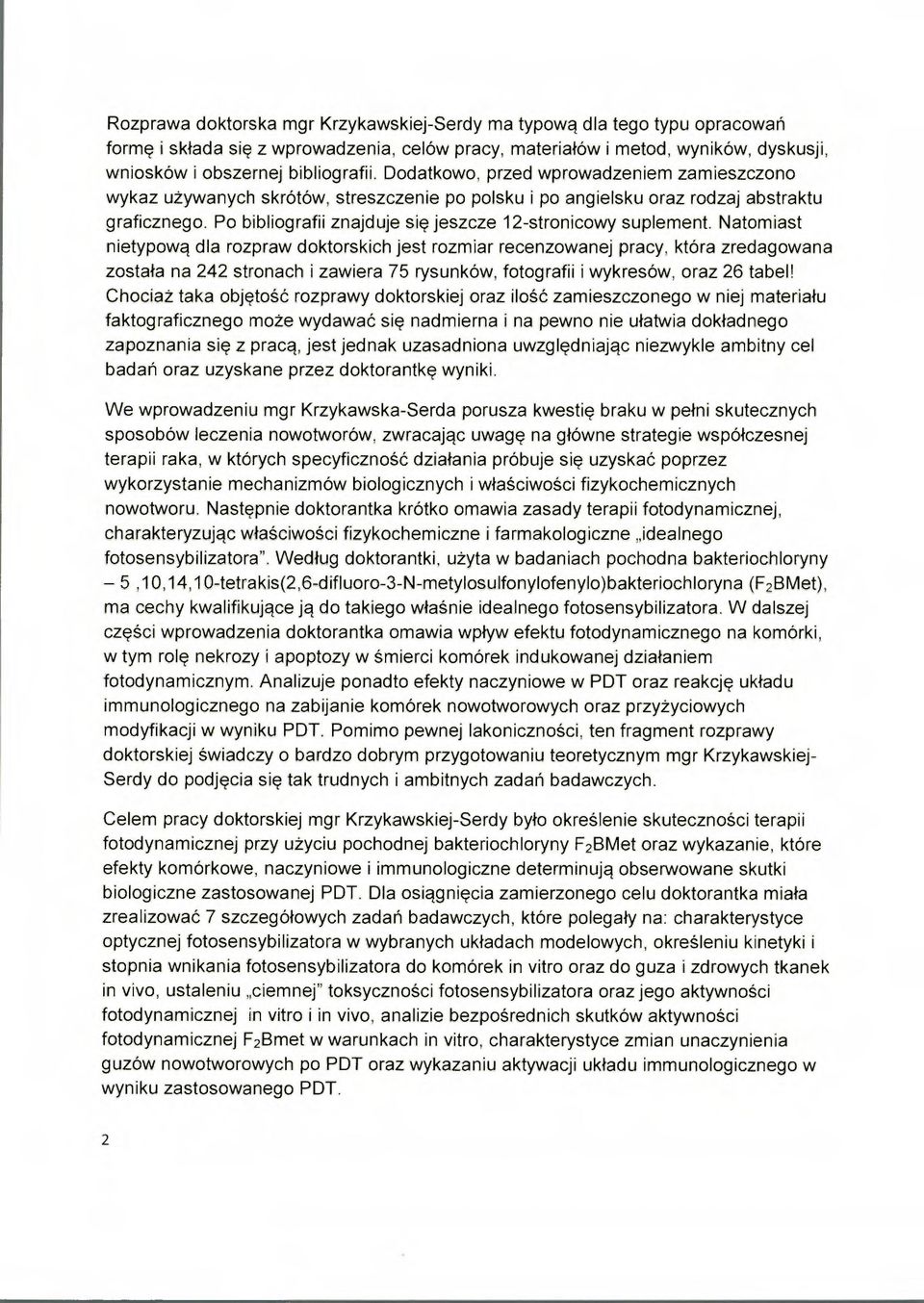 Po bibliografii znajduje się jeszcze 12-stronicowy suplement.
