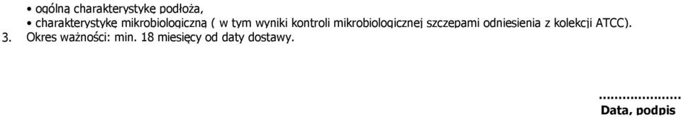 mikrobiologicznej szczepami odniesienia z kolekcji