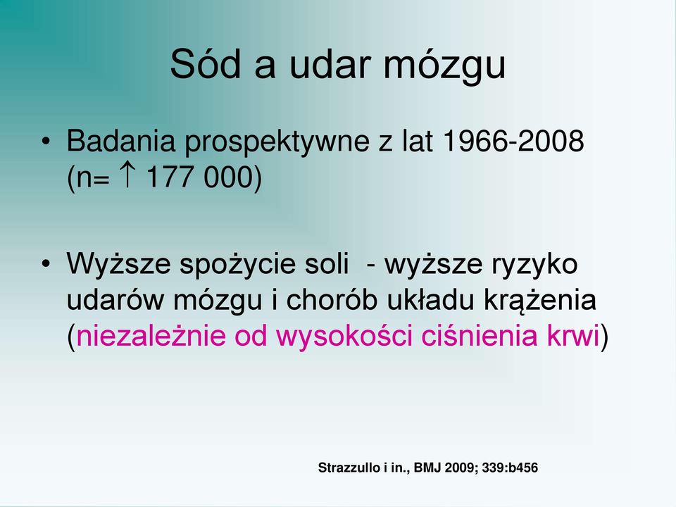 udarów mózgu i chorób układu krążenia (niezależnie od